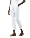 Lafayette 148 Manhattan Slim Ankle Pant In White In White