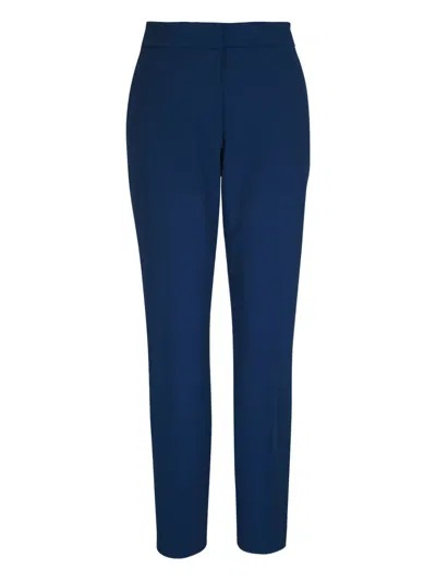 Lafayette 148 Manhattan Trousers In Blue
