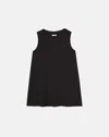 Lafayette 148 Matte Jersey Scoop Neck Tank In Black