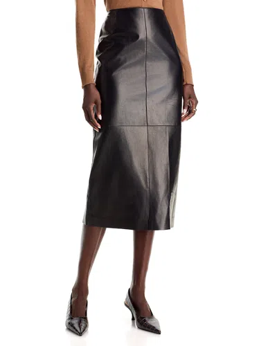 Lafayette 148 Maxi Pencil Skirt In Black