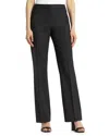Lafayette 148 Foley Flared Leg Pants In Smoke
