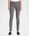 Lafayette 148 Mercer Acclaimed Stretch Skinny Pants In Shale