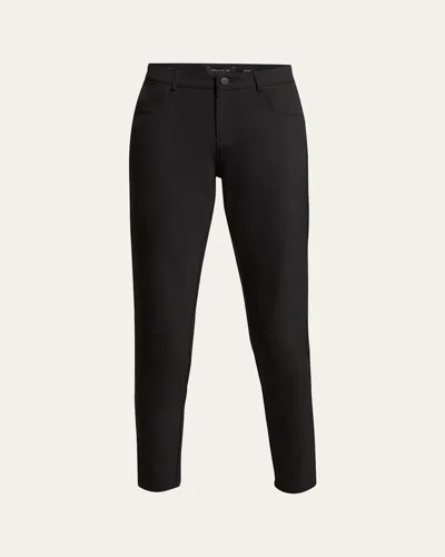 Lafayette 148 Mercer Acclaimed Stretch Mid-rise Skinny Jeans In Black