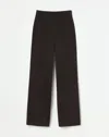 Lafayette 148 Mercerized Cotton Cord Yarn Knit Pant In Carbon