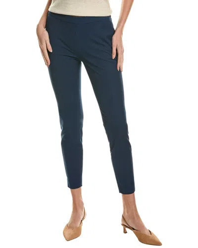 Lafayette 148 Murray Cropped Pant In Blue
