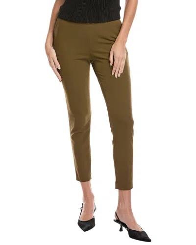 Lafayette 148 New York Murray Cropped Pant In Green