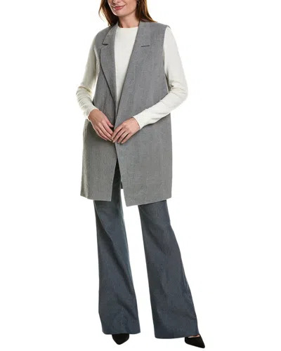 Lafayette 148 Nalani Vest In Grey