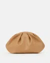 Lafayette 148 Nappa Leather Pochette In Camel