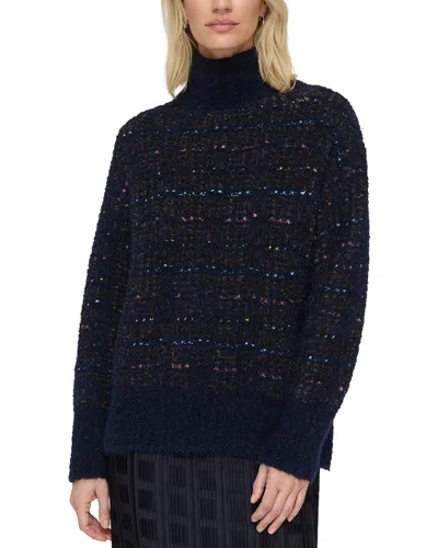 Lafayette 148 New York Alpaca & Wool-blend Sweater In Blue