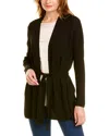 Lafayette 148 New York Belted Silk-blend Cardigan