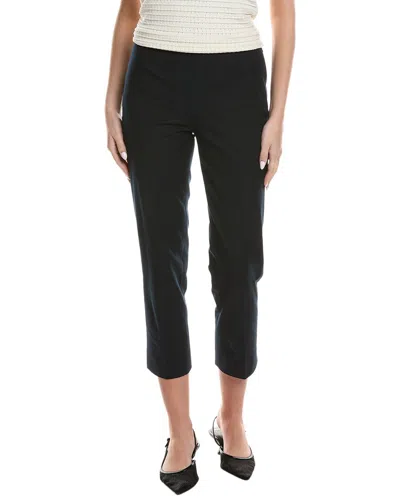 Lafayette 148 New York Bleecker Cropped Pant In Blue