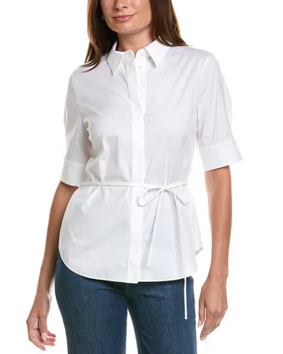 Lafayette 148 New York Blouse In White