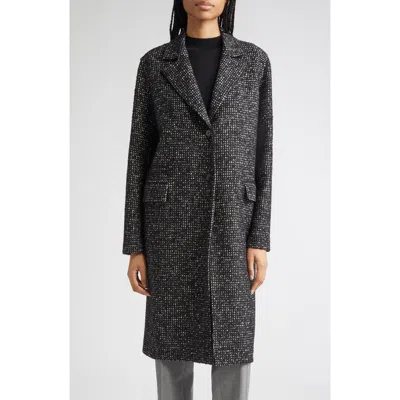 Lafayette 148 New York Bouclé Tweed Longline Jacket