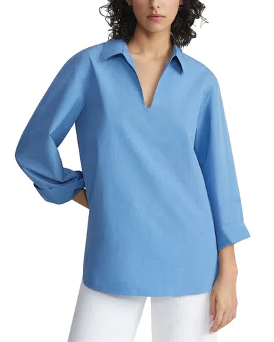 Lafayette 148 New York Bracelet Sleeve Pullover Shirt