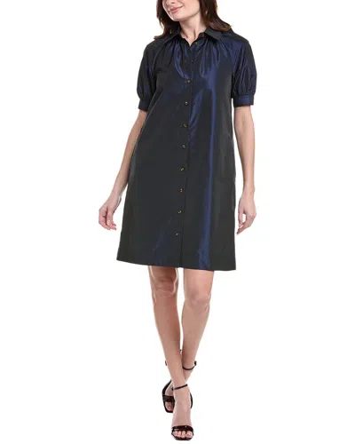 Lafayette 148 New York Brennan Shirtdress In Blue