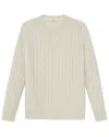 Lafayette 148 New York Cable Crewneck Cashmere Sweater
