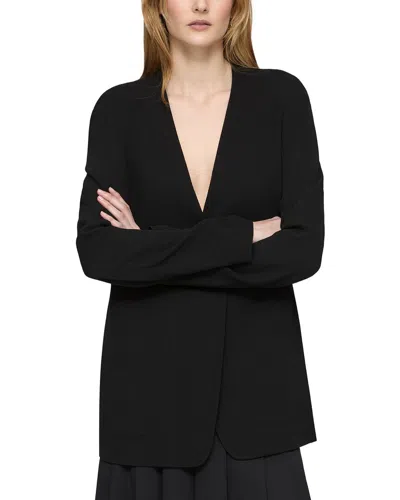 Lafayette 148 New York Cardigan Jacket In Black