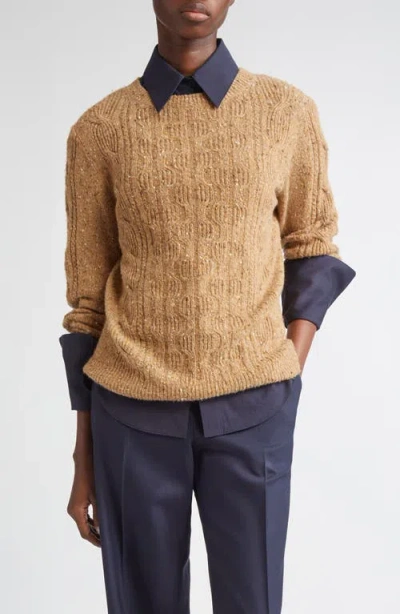 LAFAYETTE 148 LAFAYETTE 148 NEW YORK CASHMERE DONEGAL CABLE SWEATER