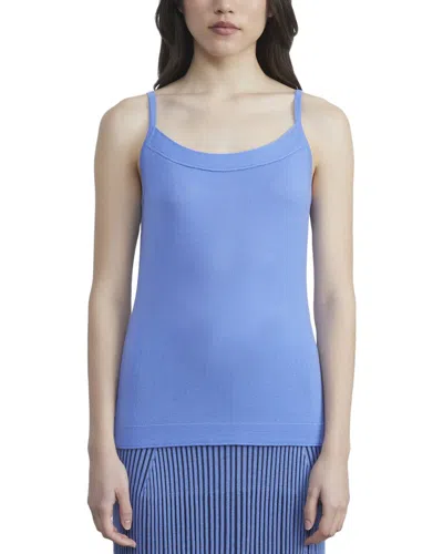 Lafayette 148 New York Cashmere Sweater Tank In Blue