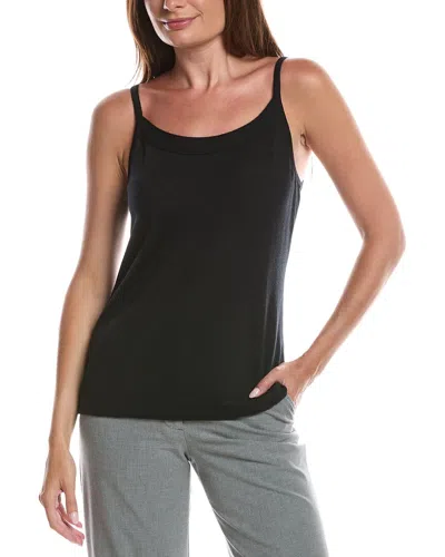 Lafayette 148 New York Cashmere Sweater Tank In Black