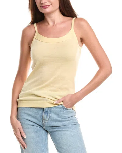 Lafayette 148 New York Cashmere Sweater Tank In Neutral