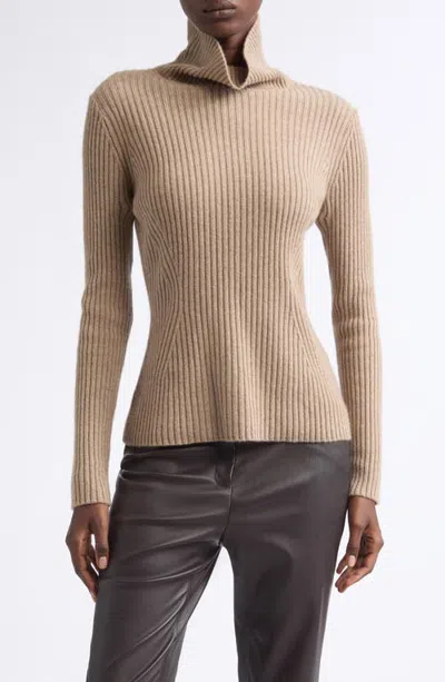 Lafayette 148 New York Cashmere Turtleneck Sweater In Neutral