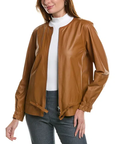 Lafayette 148 New York Chapman Jacket In Brown