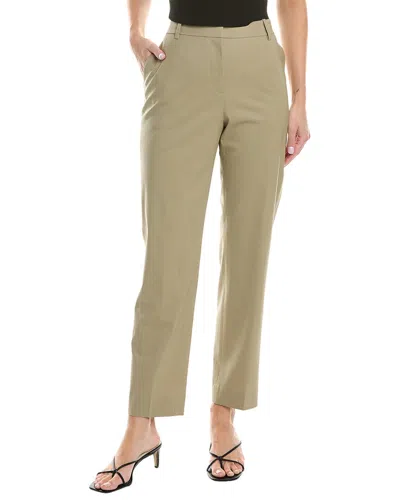 Lafayette 148 New York Clinton Ankle Pant In Plaster