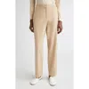Lafayette 148 New York Clinton Camel Hair Ankle Pants In Neutral