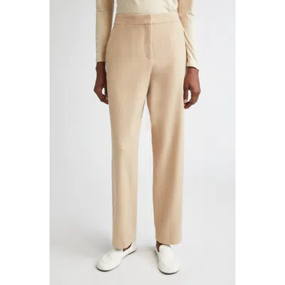 Lafayette 148 New York Clinton Camel Hair Ankle Pants In Neutral
