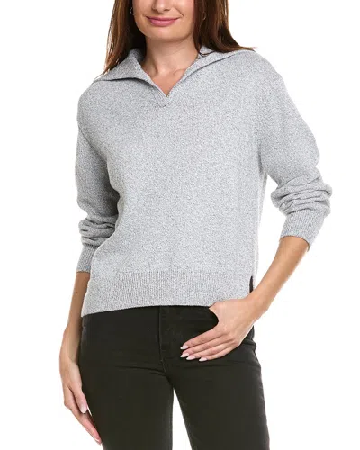 LAFAYETTE 148 LAFAYETTE 148 NEW YORK COLLARED DROPPED-SHOULDER SWEATER