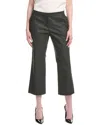 Lafayette 148 New York Cropped Manhattan Flare Pant In Black