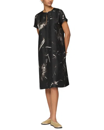 Lafayette 148 New York Cuffed Dress In Multi