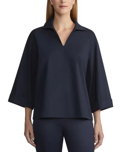 Lafayette 148 New York Dales Shirt In Black