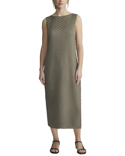 Lafayette 148 New York Diamond Plisse Midi Dress