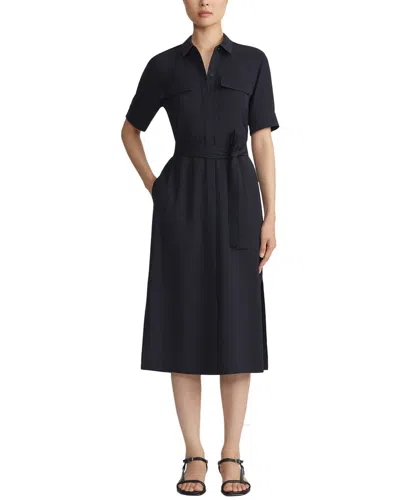 Lafayette 148 New York Doha Shirtdress In Black