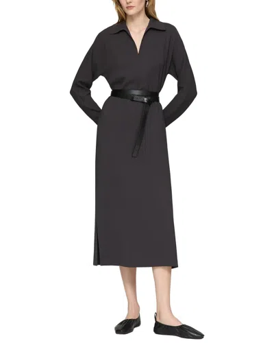 Lafayette 148 New York Dolman Sleeve Dress In Gray