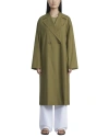 LAFAYETTE 148 LAFAYETTE 148 NEW YORK DOUBLE BREASTED SILK TRENCH COAT