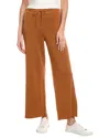 Lafayette 148 New York Double Knit Wide Leg Pull-on Pant In Yellow