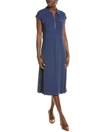 Lafayette 148 New York Double Pocket Dress In Multi