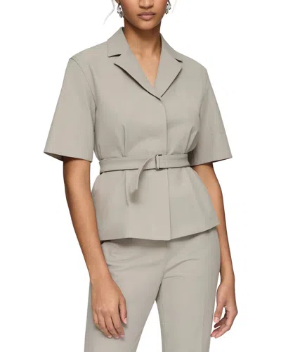Lafayette 148 New York D-ring Jacket In Hickory