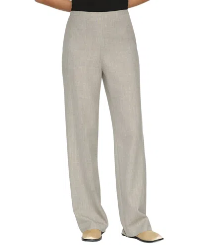 Lafayette 148 New York Edens Side Zip Pant In Gray