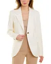 Lafayette 148 New York Fae Linen-blend Blazer