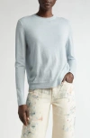 Lafayette 148 Cashmere Crewneck Sweater In Venetian Sky