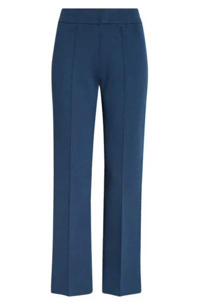 LAFAYETTE 148 LAFAYETTE 148 NEW YORK FOLEY CREPE KNIT FLARE ANKLE PANTS