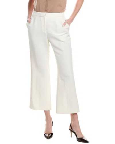 Lafayette 148 New York Gates Wool & Silk-blend Flared Ankle Pant