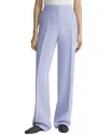 Lafayette 148 New York Petite Gates Wool & Silk-blend Pant In Blue
