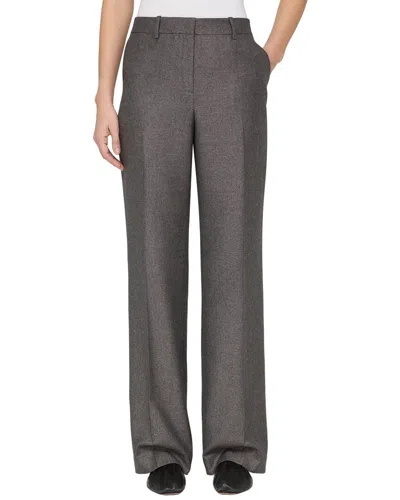 Lafayette 148 New York Gates Wool-blend Full Leg Pant In Multi