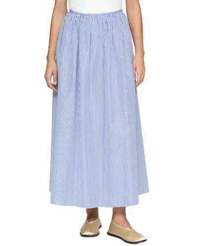 Lafayette 148 New York Gathered Waist Full Skirt In Multi