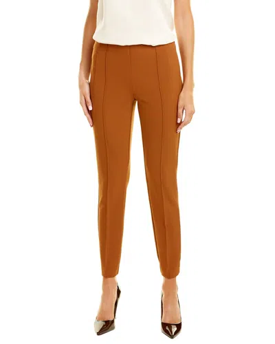 Lafayette 148 New York Gramercy Pant In Orange
